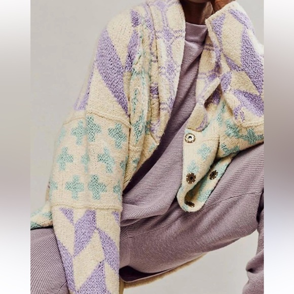 FREE PEOPLE Bright Optimistic Cardi